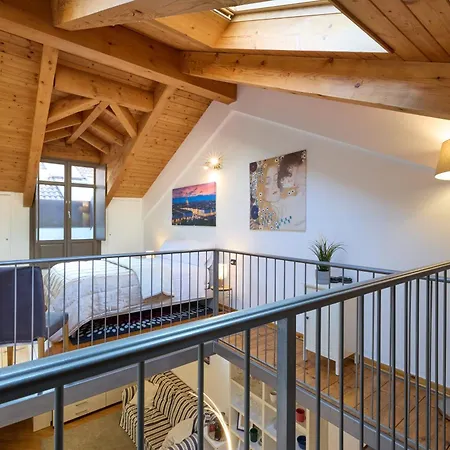 Elegante Loft Vicino Piazza Vittorio Lägenhet *